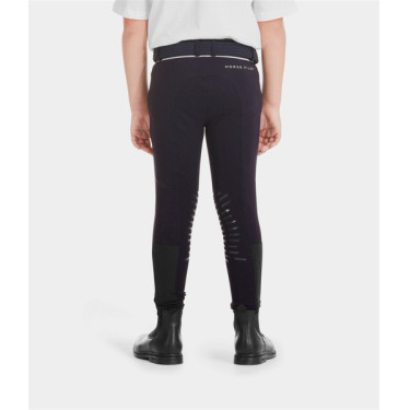 X-Design Reithose Horse Pilot Jungen Dunkle Nacht Schwarz