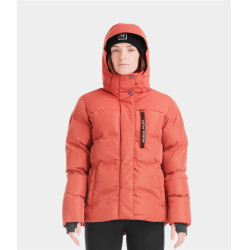 Parka Fahrenheit Horse Pilot Damen Terrakotta Orange