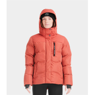 Parka Fahrenheit Horse Pilot Damen Terrakotta Orange