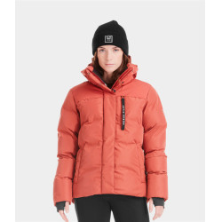 Parka Fahrenheit Horse Pilot Damen Terrakotta Orange