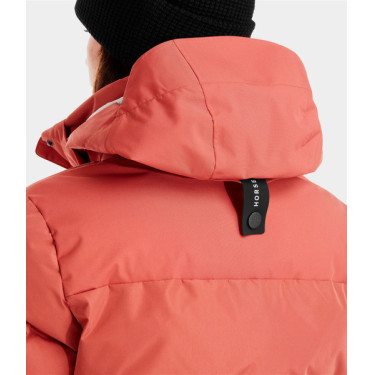 Parka Fahrenheit Horse Pilot Damen Terrakotta Orange