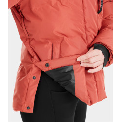 Parka Fahrenheit Horse Pilot Damen Terrakotta Orange