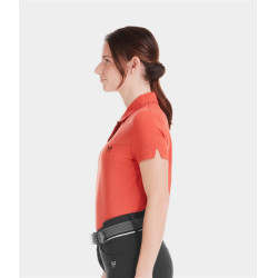 Polo Ariia Horse Pilot Damen Terrakotta Orange