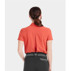 Polo Ariia Horse Pilot Damen Terrakotta Orange