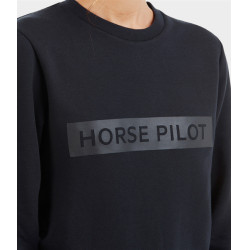 Damen-Sweatshirt Horse Pilot Team Graphitblau Damen-Sweatshirt Horse Pilot Team Graphitblau