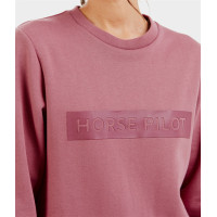Damen-Sweatshirt Horse Pilot Team Graphitblau
