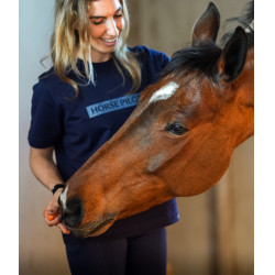 T-Shirt Horse Pilot Damen Team Marine Marineblau T-Shirt Horse Pilot Damen Team Marine Marineblau