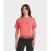 T-Shirt Horse Pilot Damen Team Rosenkoralle Rosa