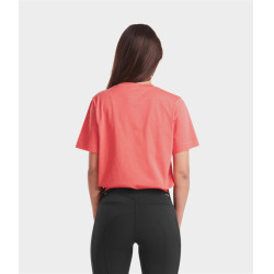 T-Shirt Horse Pilot Damen Team Rosenkoralle Rosa