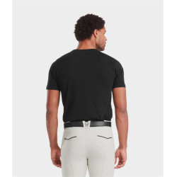 T-Shirt Horse Pilot Herren Team Schwarz