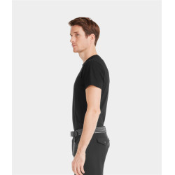T-Shirt Horse Pilot Team Herren Schwarz