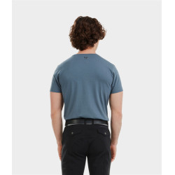 T-Shirt Horse Pilot Team Herren Vintage-Indigo Blau T-Shirt Horse Pilot Team Herren Vintage-Indigo Blau