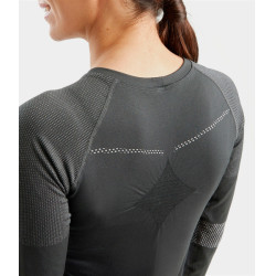 Optimax Horse Pilot Damen T-Shirt Eisen Grau