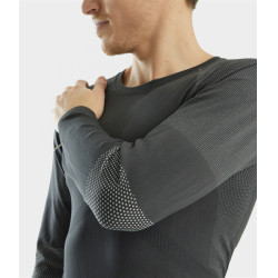 T-Shirt Optimax Horse Pilot Herren Eisen Grau