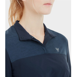 T-Shirt Sunrise Horse Pilot Damen Marine Marineblau T-Shirt Sunrise Horse Pilot Damen Marine Marineblau