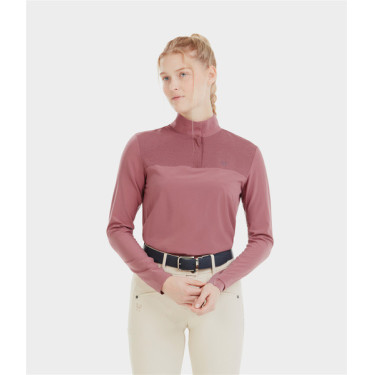 T-Shirt Sunrise Horse Pilot Damen Dunkelrosa T-Shirt Sunrise Horse Pilot Damen Dunkelrosa