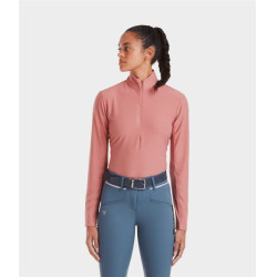 T-Shirt Suntech Horse Pilot Damen Ziegelstaub Rosa