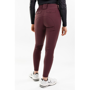 Reithose Luce Harcour Aubergine Bordeaux