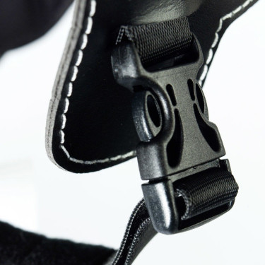 Finn-Tack Elite-Helm aus Carbonfasern Schwarz