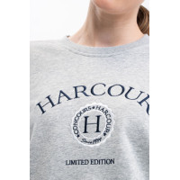 Unisex-Sweatshirt Galopea Harcour Meliertes Grau