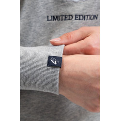 Unisex-Sweatshirt Galopea Harcour Meliertes Grau Unisex-Sweatshirt Galopea Harcour Meliertes Grau