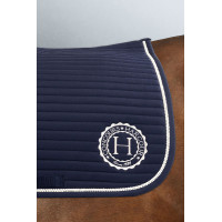 Satteldecke Manchery Harcour Marine / Leinen Beige Satteldecke Manchery Harcour Marine / Leinen Beige