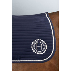 Satteldecke Manchery Harcour Marine / Leinen Beige Satteldecke Manchery Harcour Marine / Leinen Beige