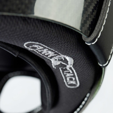 Finn-Tack Elite-Helm aus Carbonfasern Schwarz