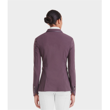 Turnierjacke Aeromade Horse Pilot Damen Weinverkostung Logo Weinverkostung Lila