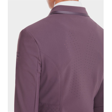 Turnierjacke Aeromade Horse Pilot Damen Weinverkostung Logo Weinverkostung Lila