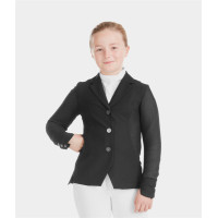 Turnierjacke Aeromade Horse Pilot Mädchen Schwarz Turnierjacke Aeromade Horse Pilot Mädchen Schwarz