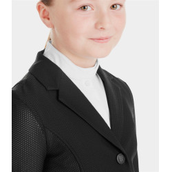 Turnierjacke Aeromade Horse Pilot Mädchen Schwarz