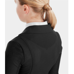 Turnierjacke Aeromade Horse Pilot Mädchen Schwarz