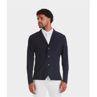 Turnierjacke Aeromade Horse Pilot Herren Dunkle Nacht Logo Silber Turnierjacke Aeromade Horse Pilot Herren Dunkle Nacht Logo Silber