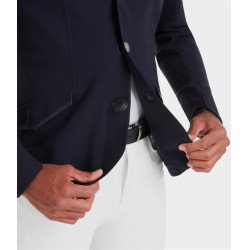 Turnierjacke Aeromade Horse Pilot Herren Dunkle Nacht Logo Silber Turnierjacke Aeromade Horse Pilot Herren Dunkle Nacht Logo Silber