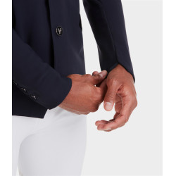 Turnierjacke Aeromade Horse Pilot Herren Dunkle Nacht Logo Silber Turnierjacke Aeromade Horse Pilot Herren Dunkle Nacht Logo Silber