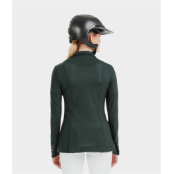 Turnierjacke Aeromesh Horse Pilot Damen Dunkelgrün Grün Turnierjacke Aeromesh Horse Pilot Damen Dunkelgrün Grün