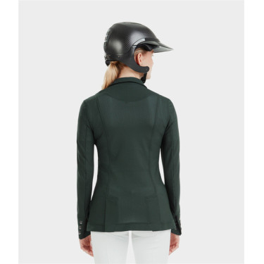 Turnierjacke Aeromesh Horse Pilot Damen Dunkelgrün Grün Turnierjacke Aeromesh Horse Pilot Damen Dunkelgrün Grün