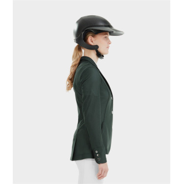 Turnierjacke Aeromesh Horse Pilot Damen Dunkelgrün Grün Turnierjacke Aeromesh Horse Pilot Damen Dunkelgrün Grün