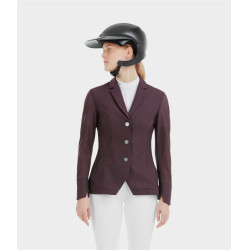 Turnierjacke Aeromesh Horse Pilot Damen Weinverkostung Lila