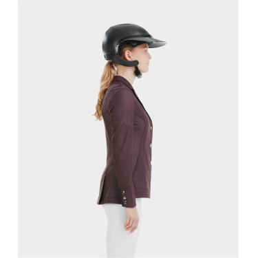 Turnierjacke Aeromesh Horse Pilot Damen Weinverkostung Lila