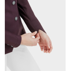 Turnierjacke Aeromesh Horse Pilot Damen Weinverkostung Lila