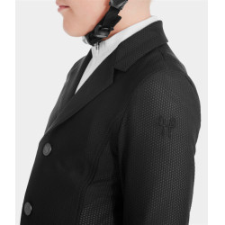 Turnierjacke Aeromesh Horse Pilot Jungen Schwarz