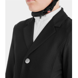 Turnierjacke Aeromesh Horse Pilot Jungen Schwarz