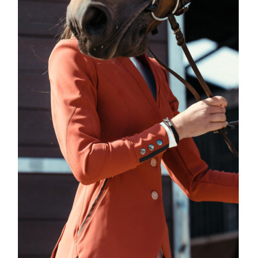 Aerotech Turnierjacke Horse Pilot Damen Terrakotta Aerotech Turnierjacke Horse Pilot Damen Terrakotta