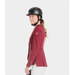 Aerotech Turnierjacke Horse Pilot Damen Dunkelrot