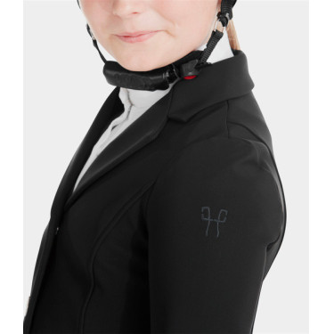 Aerotech Turnierjacke Horse Pilot Mädchen Schwarz