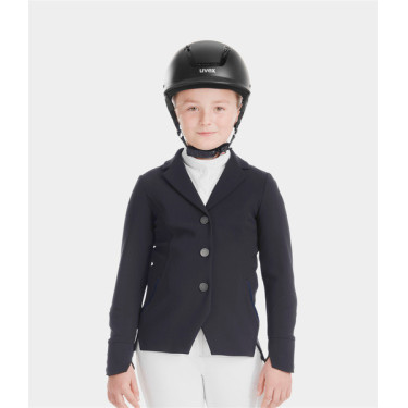 Aerotech Turnierjacke Horse Pilot Mädchen Dunkle Nacht Schwarz