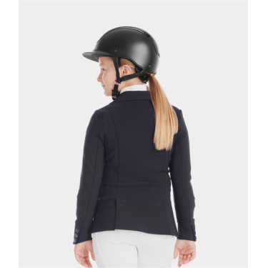 Aerotech Turnierjacke Horse Pilot Mädchen Dunkle Nacht Schwarz