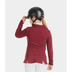 Aerotech Turnierjacke Horse Pilot Mädchen Dunkelrot